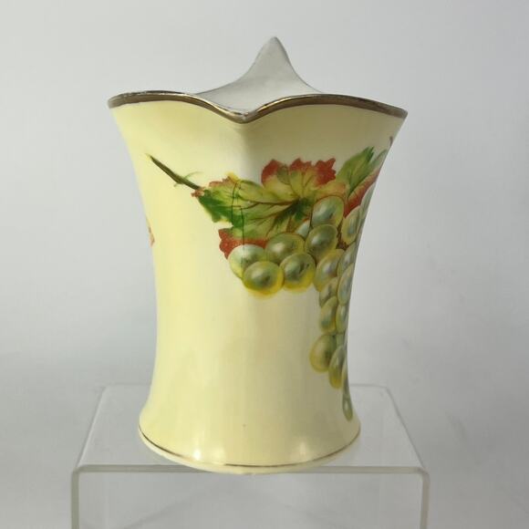 Handpainted Cacilie Bavaria Pitcher Wine Decanter Vintage German Pottery Stamped - Picture 4 of 12